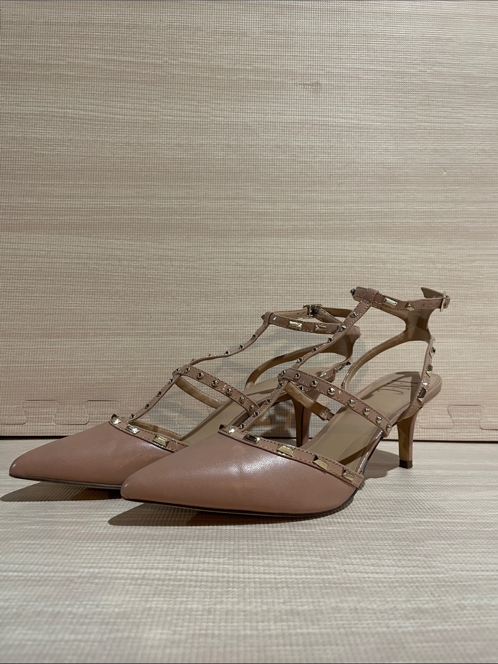 Women’s INC International Concepts Rockstudded T-Strap Heels